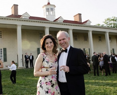 Rana and her current husband John Sedwick